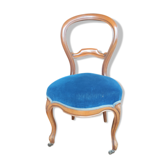 Louis Philippe chair upholstered