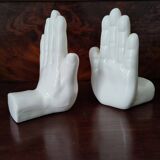 Ceramic bookends