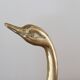 Vintage Brass Swan