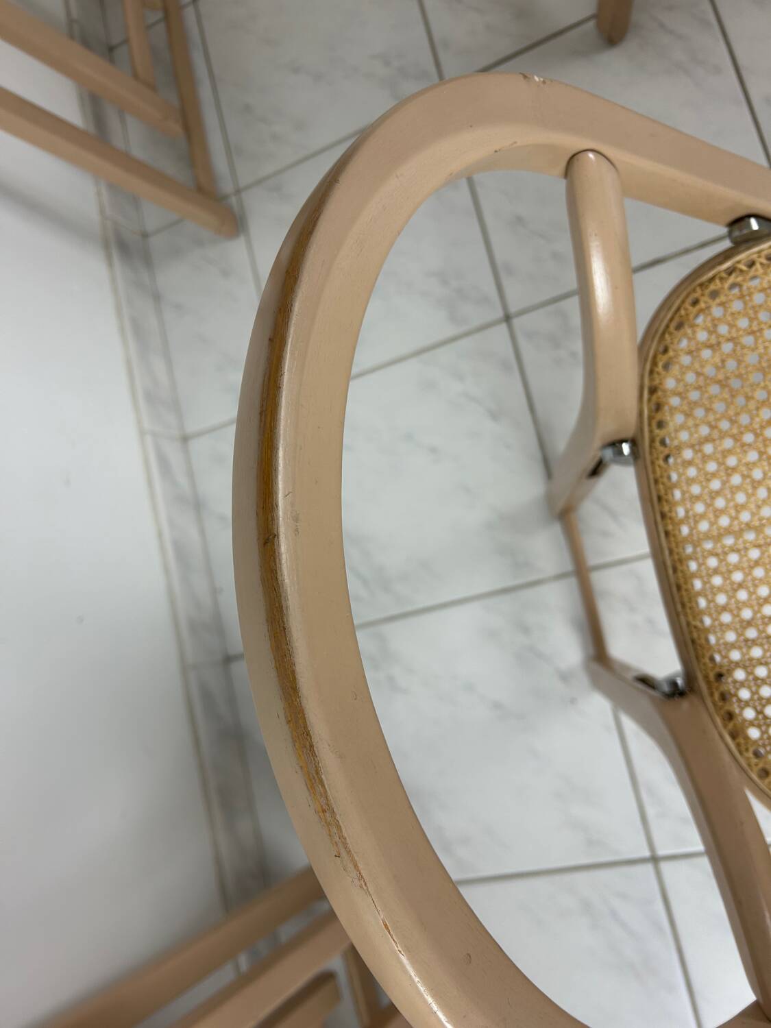 6x vintage foldable chair Gigi Sabadin model Arca