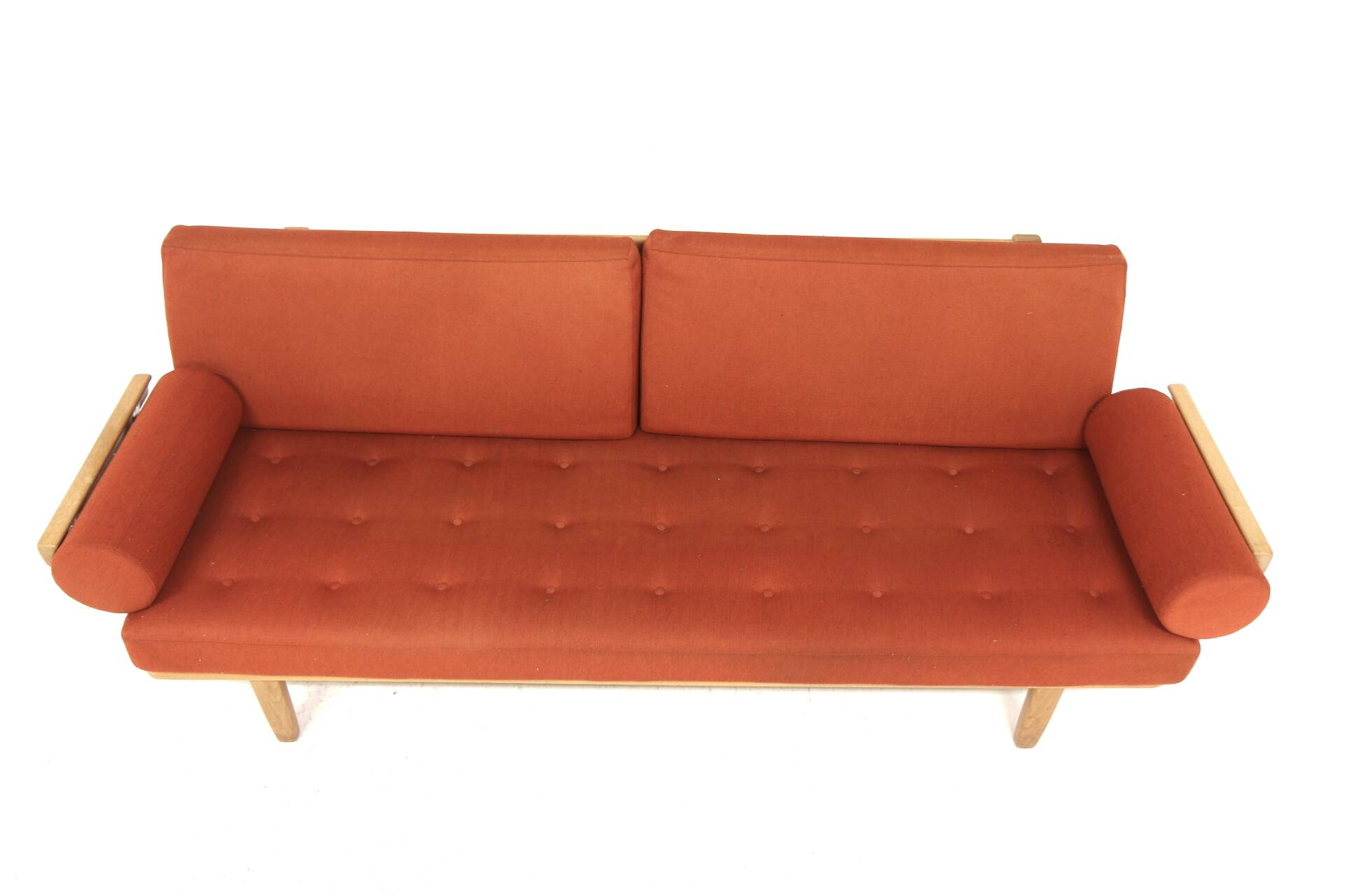 Scandinavian sofa "Carina" Alf Svensson & Yngvar Sandström, Kock, Sweden, 1960