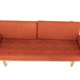 Scandinavian sofa "Carina" Alf Svensson & Yngvar Sandström, Kock, Sweden, 1960