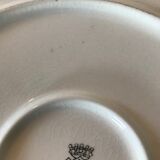 Longwy earthenware dish décor emeralds green