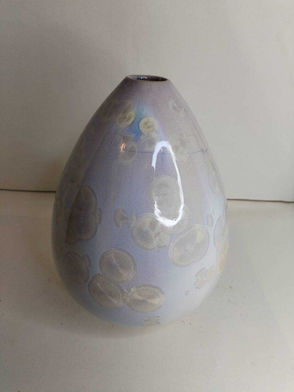 Mattjieu Lievois crystallised ceramic vase