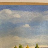Naive painting Normandy Bouquet