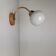 Ancienne petite  applique en opaline vintage