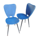 Ensemble de 2 chaises vintage années 50