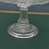 Coupelle bonbonnière verre moulé pressé