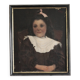 Tableau HST portrait of a child signed F. Badin 1901