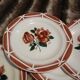 6 assiettes à dessert anciennes Digoin et Sarreguemines