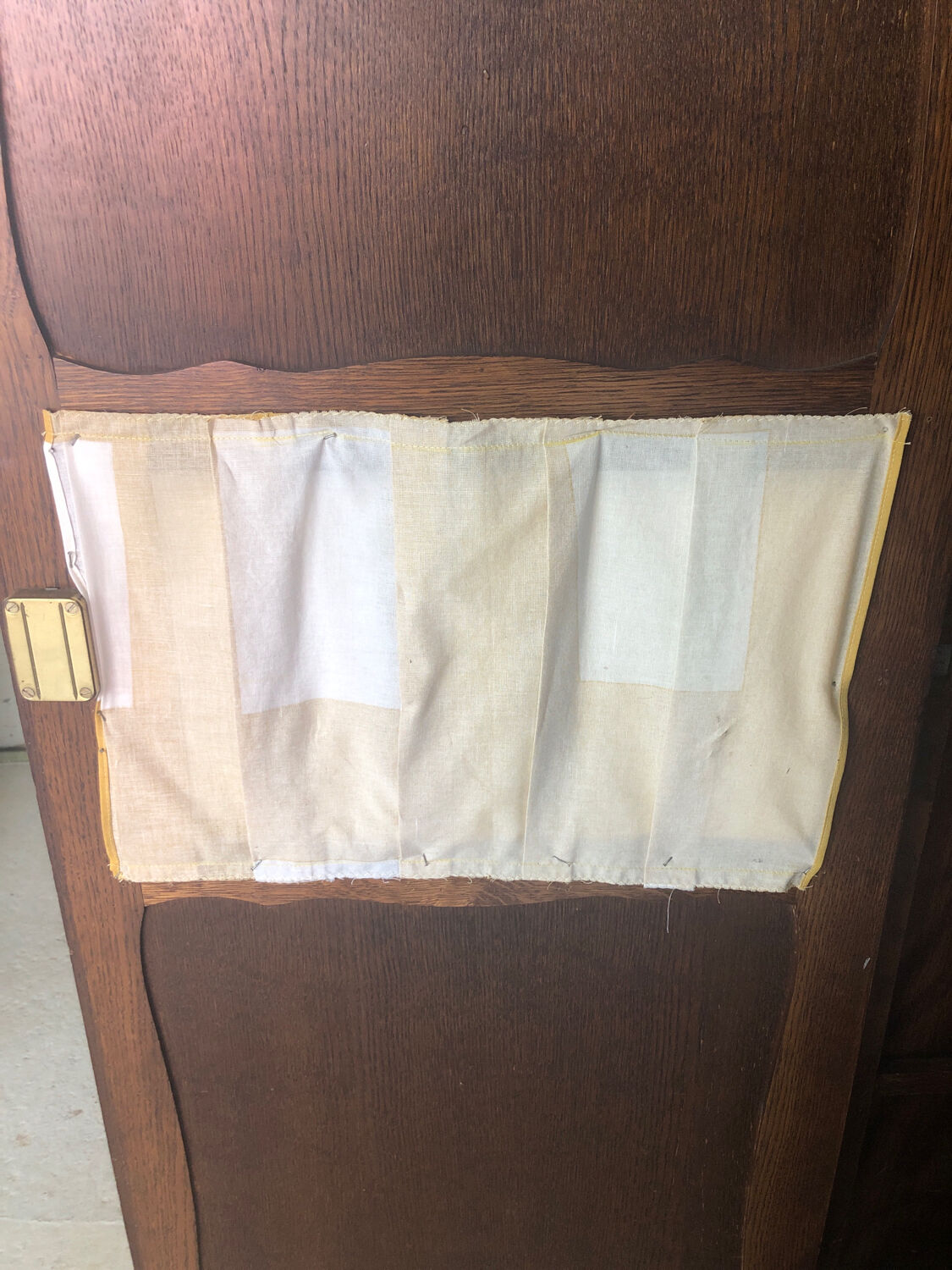 Wardrobe half wardrobe and old oak shelves