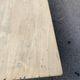 Renovated farmhouse table in raw solid wood with 2 drawers, 1920, 140x80cm.