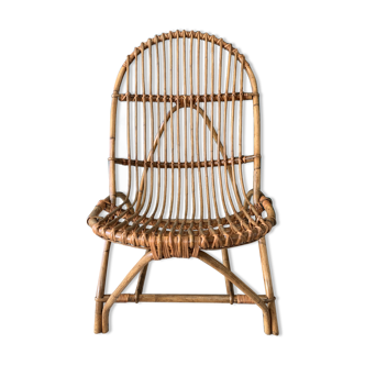 Rattan armchair
