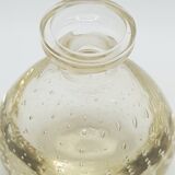 Murano controlled bubble vase