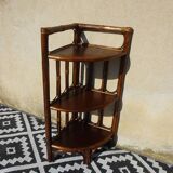 Pair of rattan bedside tables
