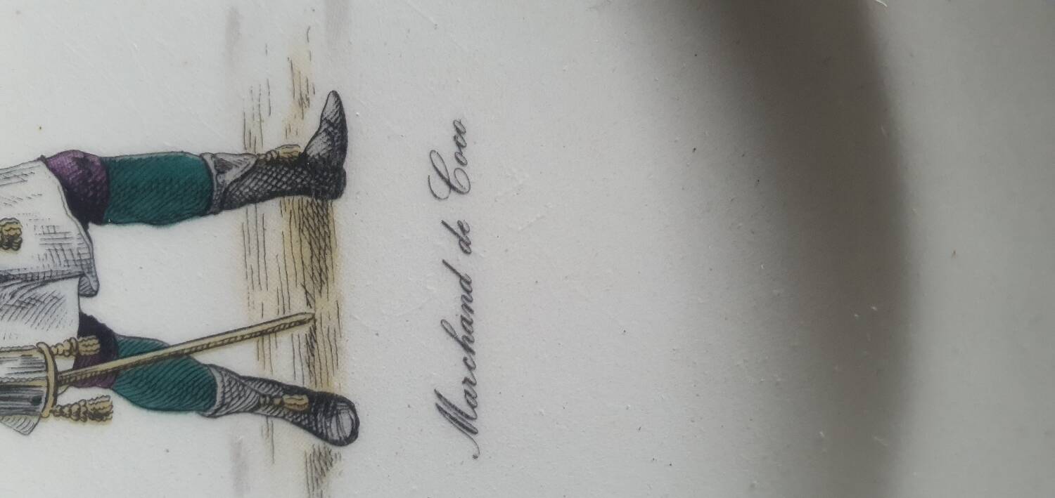 Old craft plate