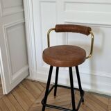 Fauteuil / tabouret de bar cuir