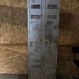 Vintage industrial locker room