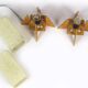 Rocket table lamps from pokrok zilina, 1970s, set of 2
