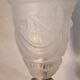 19th century chiseled bronze lamp