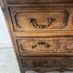Commode de style Régence en chene sculpté XX siècle