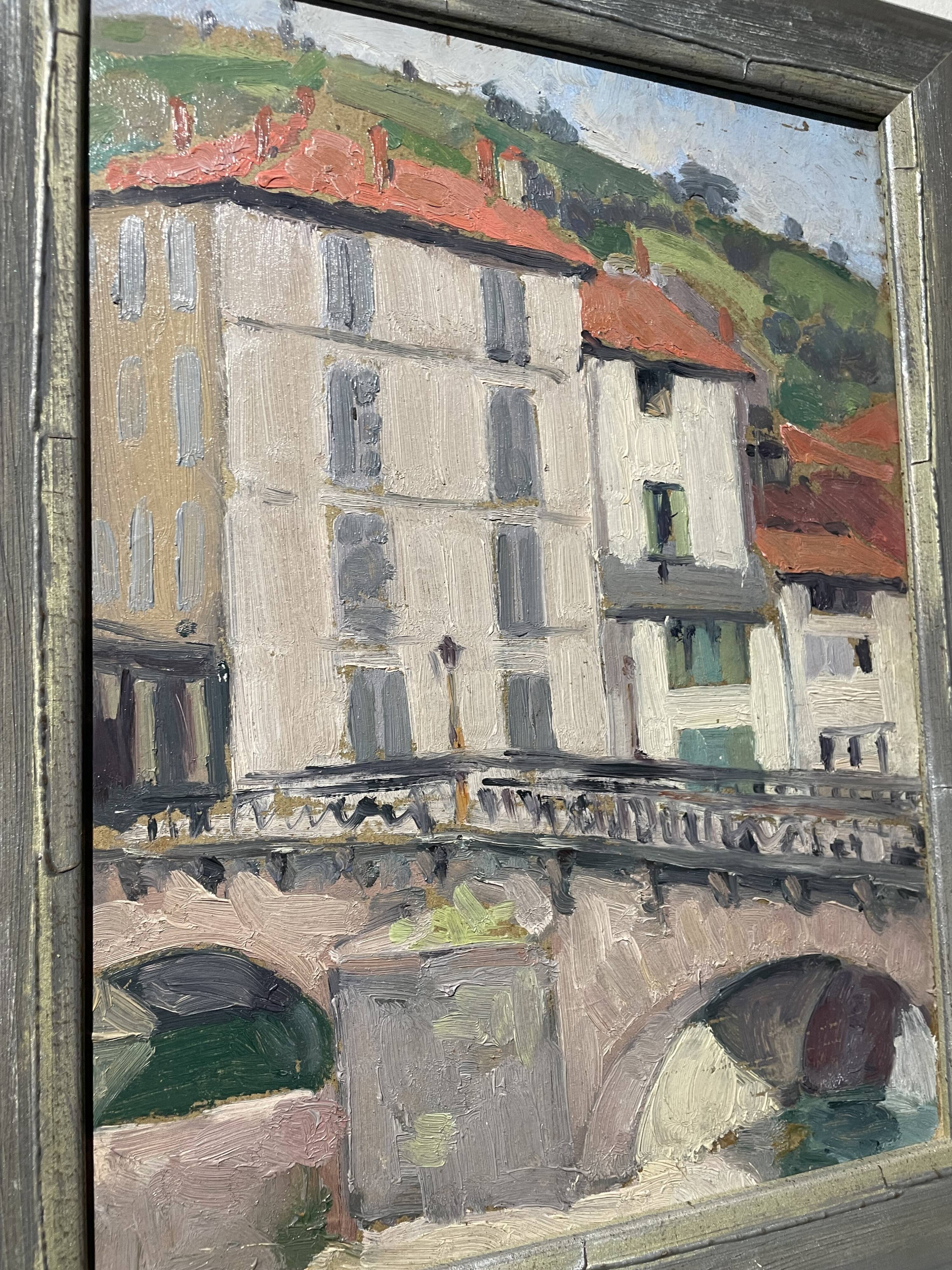 Oil on cardboard attr. to André-René Albarede