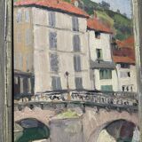 Oil on cardboard attr. to André-René Albarede
