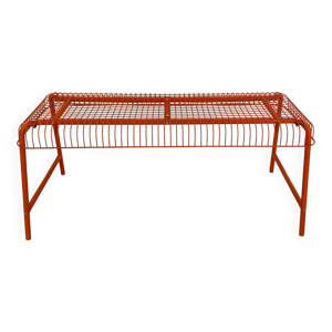 Banc IKEA modèle Vasteron - orange