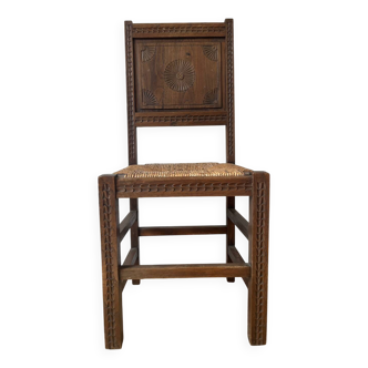 Chaise rustique