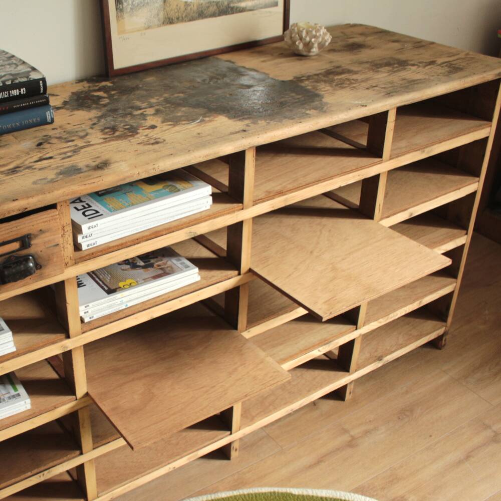Vintage wooden craft furniture/locker