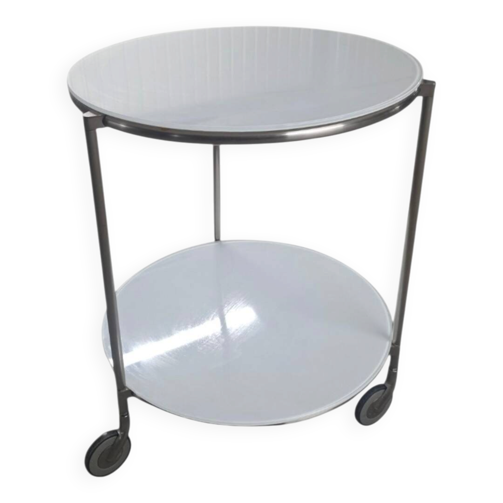 Table d'appoint mobile vintage par Ehlen Johansson