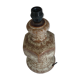 Lamp foot to lay ceramic brown granite