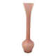 Soliflore vase opaline rose vintage