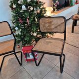 B32 Chair Marcel Breuer black beech (2 available)