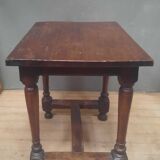 Rustic rectangular table from the eighteenth century