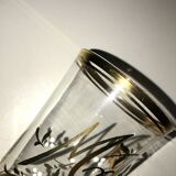 Antique gilded glass with the inscription Maman