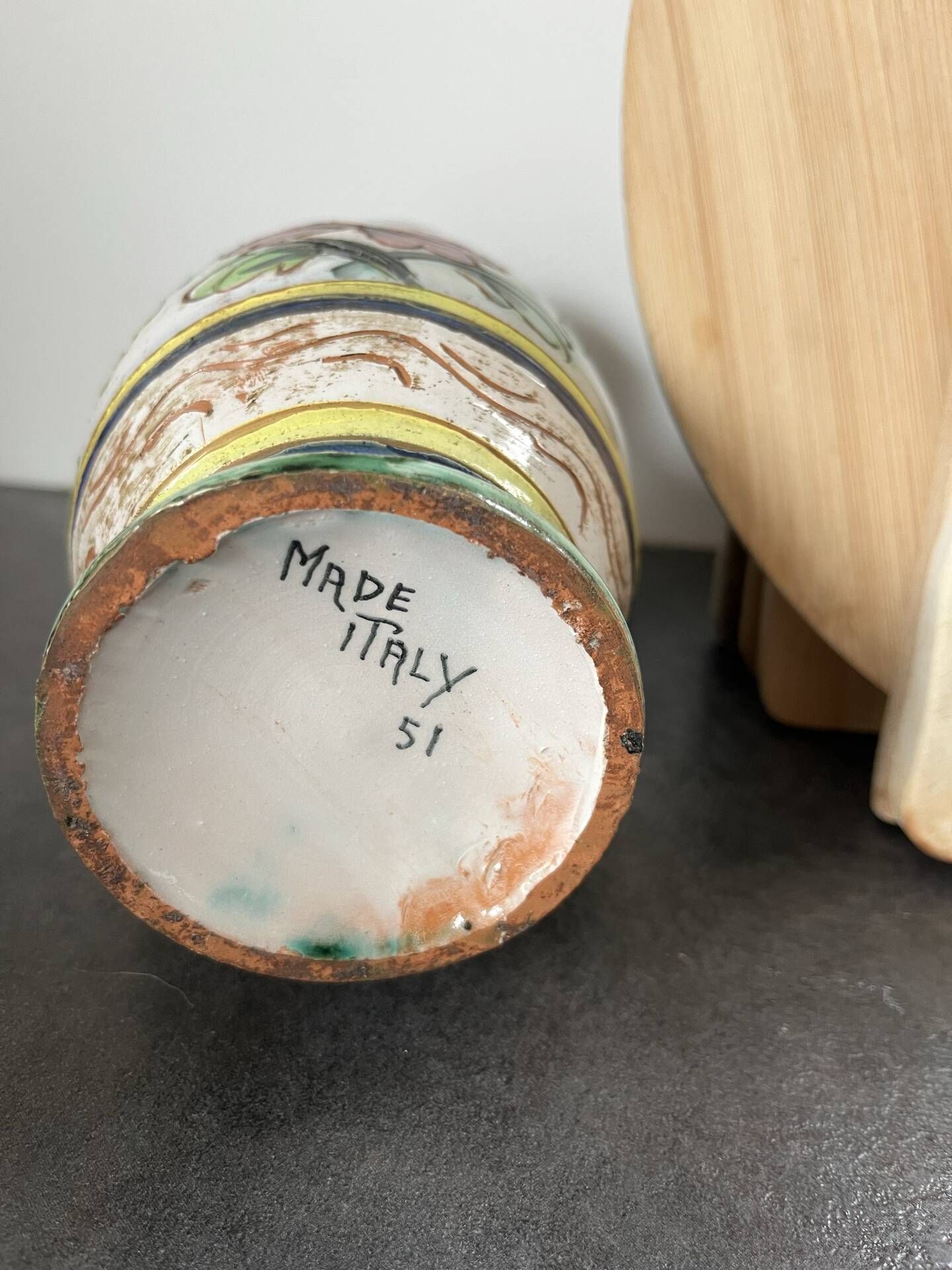 Vintage vase made in Italy