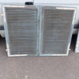 Wooden shutters 2 flaps sun l 74.5 x h 117 cm