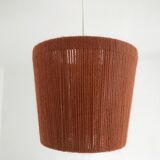Orange wool lampshade