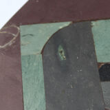 Pierre Elie Gardette slate inlay coffee table