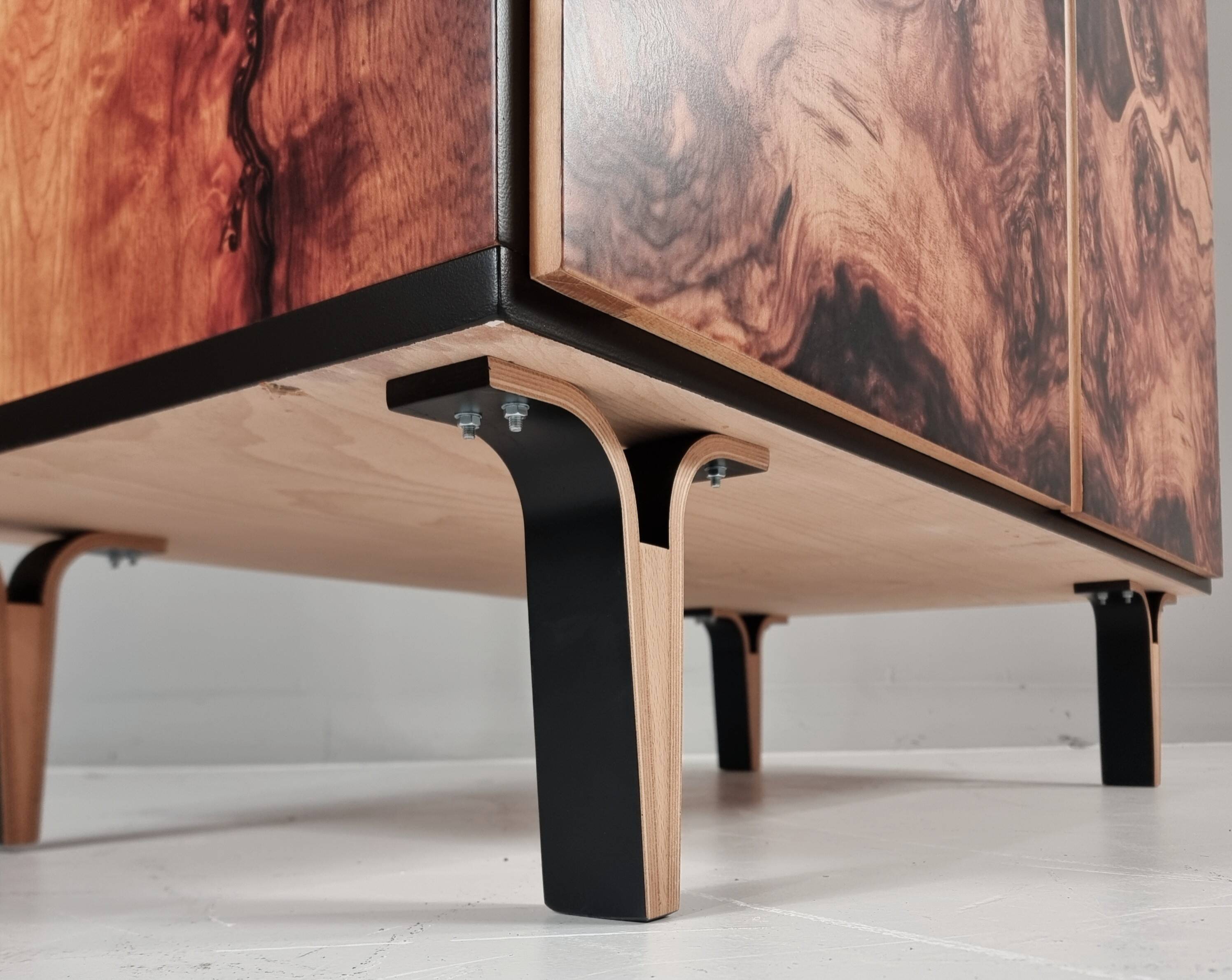 Vintage wardrobe in ash, 1970s