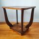 Art Deco wooden side table, circa 1940