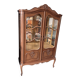 Two-door display cabinet