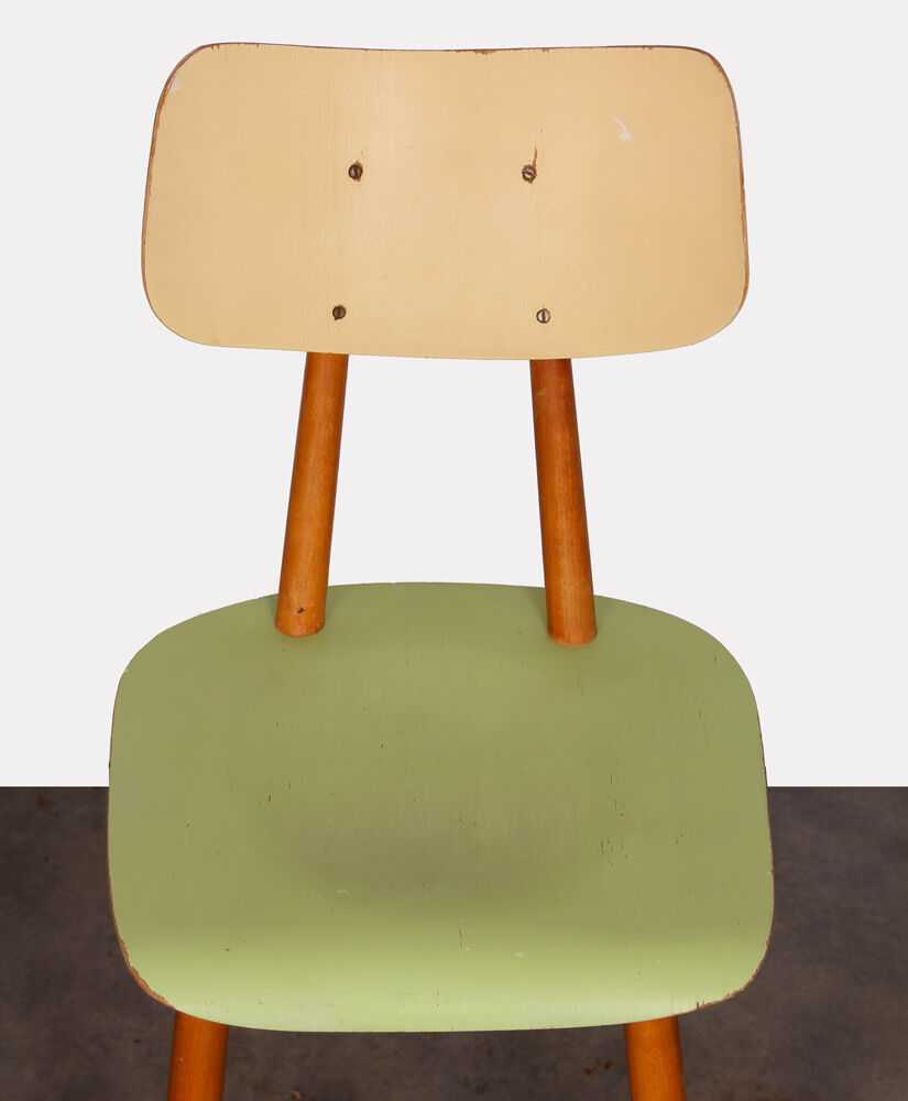 Vintage chair edited by Ton in the Czech Republic, 1960