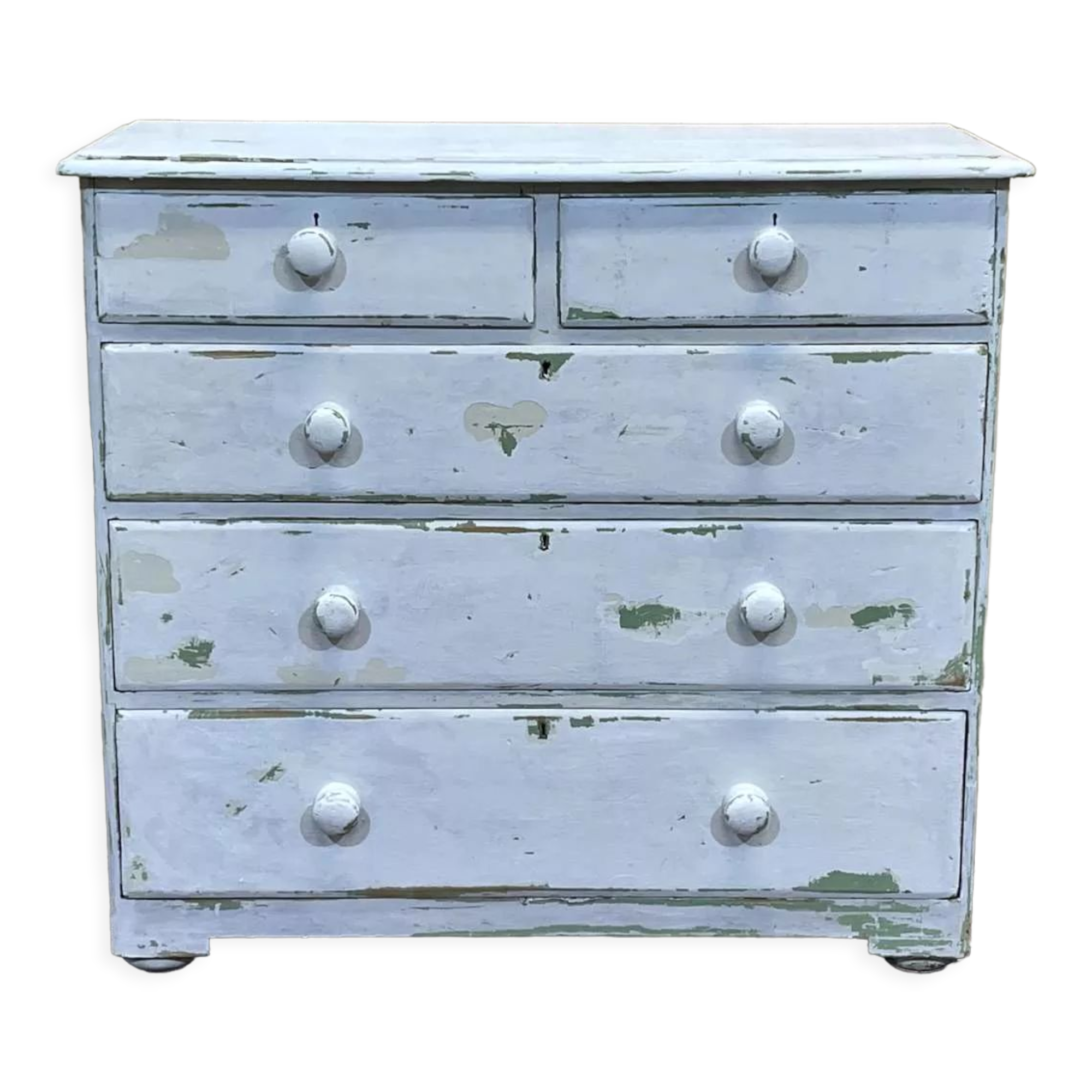 Victorian chest of drawers nineteenth in fir