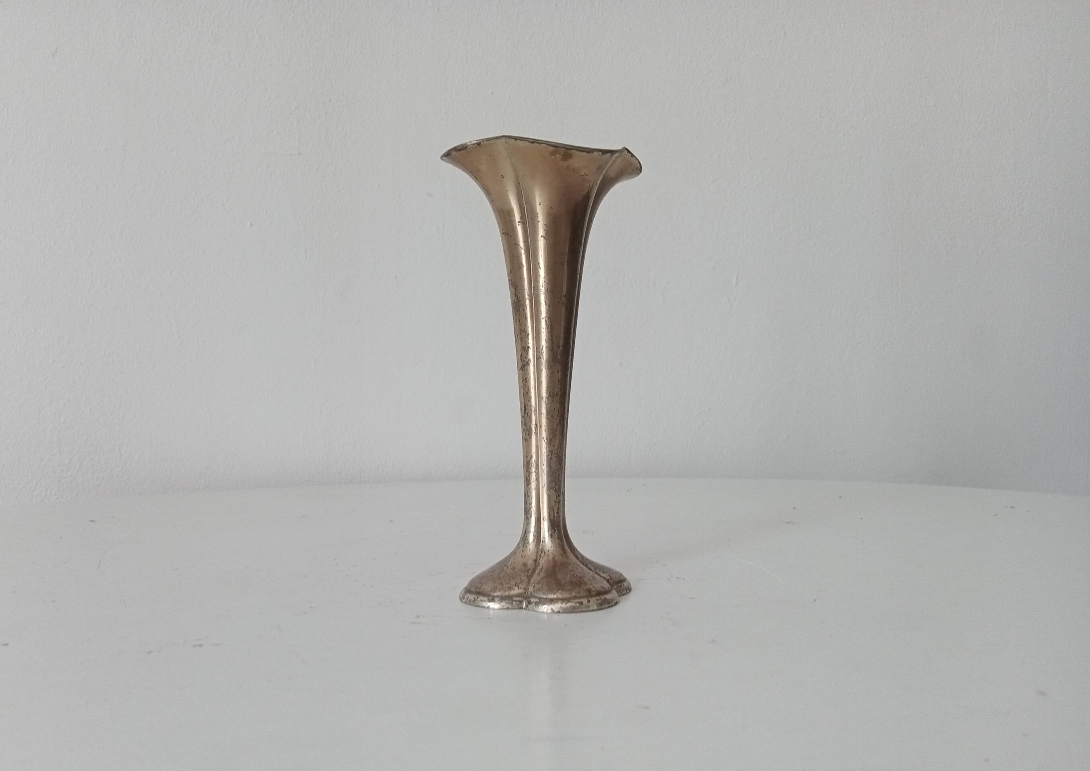 Vase soliflore vintage style art nouveau