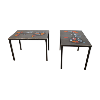 Set of 2 ceramic coffee tables