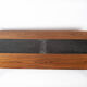 Coffee table in rosewood and black slate of Danish design, 1960s