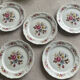 5 dessert plates Orchies Moulin des Loups