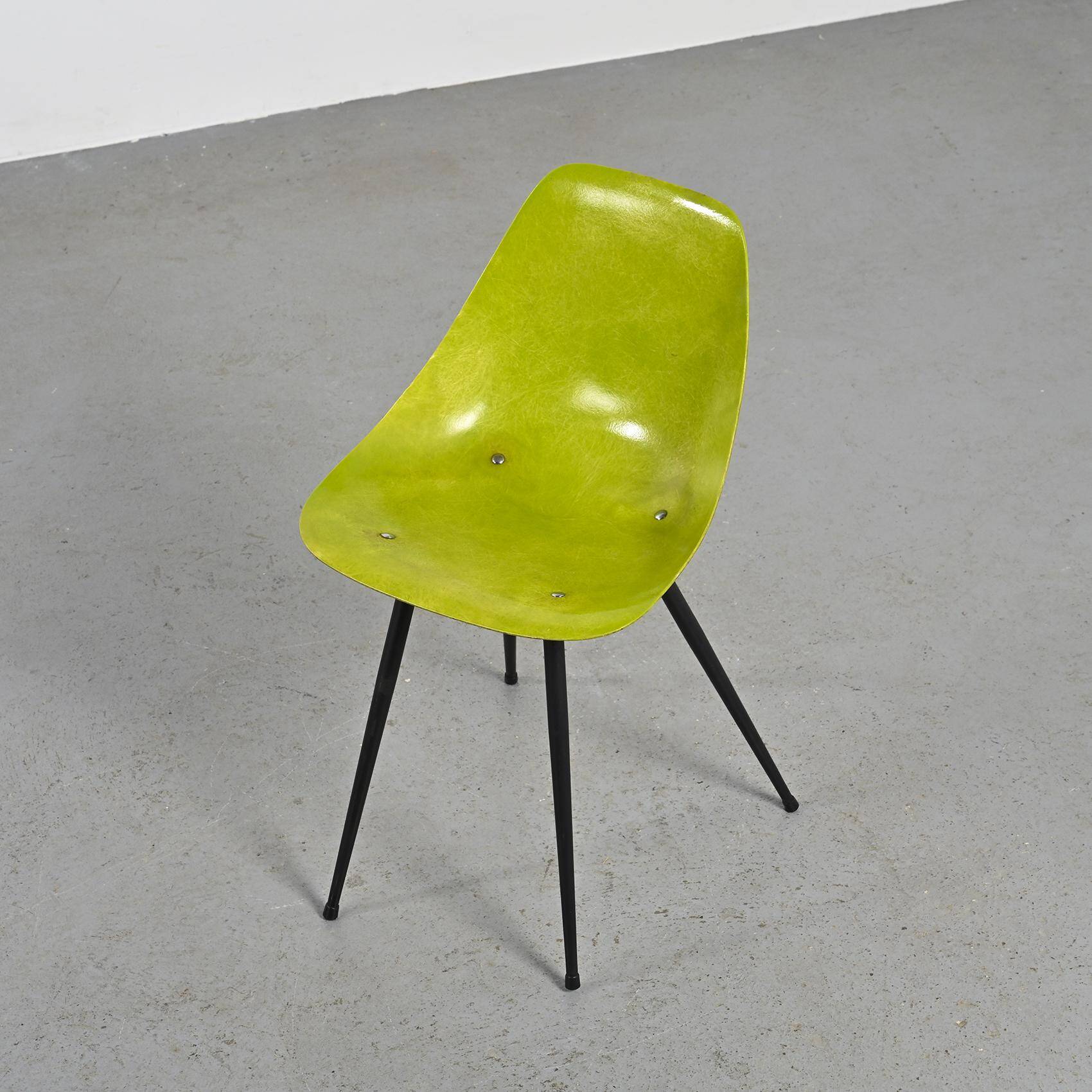 "Coccinelle" chair by René Jean Caillette, circa 1950.